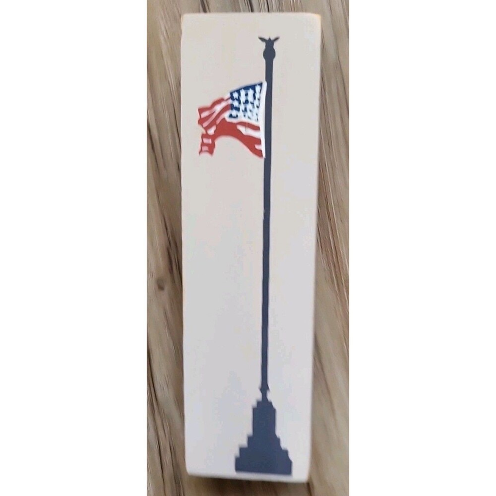 Cats Meow (7 Pc) Lighthouse, Flagpole & Mercantiles, House,2 Stores & Bakery EUC - Picture 12 of 16